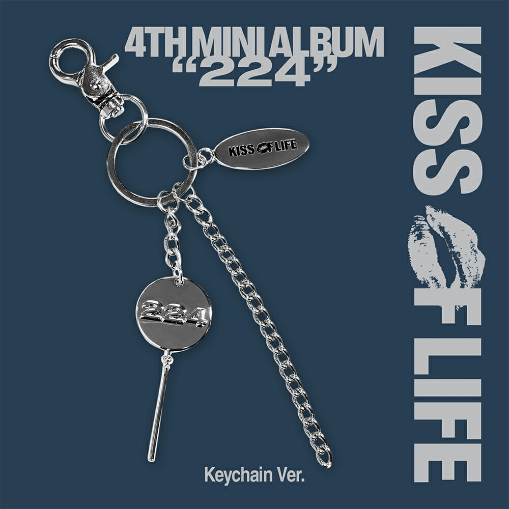 楽天市場】KISS OF LIFE - 4th Mini Album 「224」 (Keychain Ver