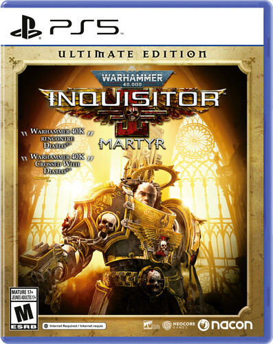 激安単価で 一流の品質 Warhammer 40 000: Inquisitor - Martyr Ultimate Ed. PS5 北米版 輸入版 ソフト soundguyny.com soundguyny.com