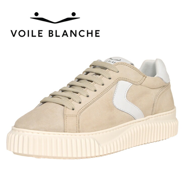 関税込◆VOILE BLANCHE LAURA WOMAN スニーカー レザー Voile Blanche 001-2017528.16.4D24 LAURA Sneakers in brown