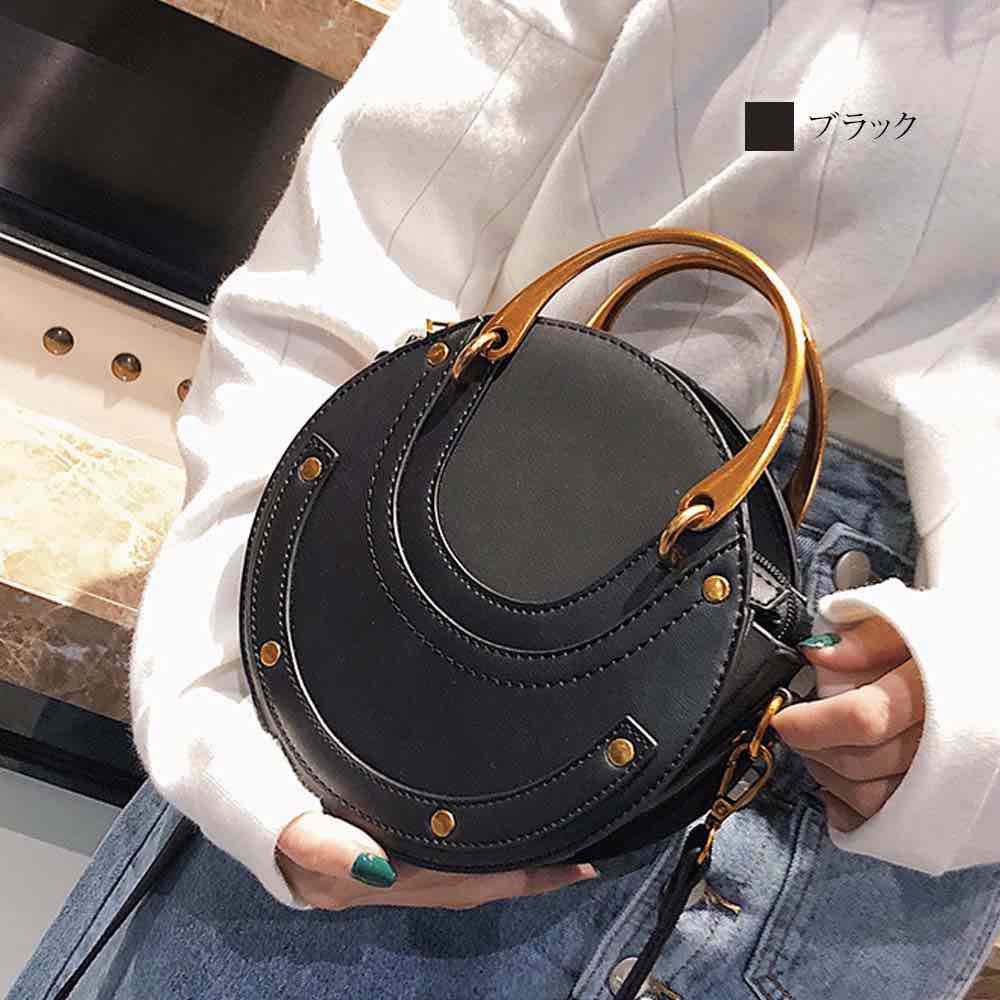 【＼クーポン利用で20%OFF!／】 ハンドバッグ レディース 丸型レザーショルダーバッグ 布 ショルダーバッグ 斜めがけ 秋 トート おしゃれ 冬 軽い ミニバッグ カジュアル 革 夏 ミニトートバッグ 春 ワンマイルバッグ ブランド 財布 黒 小さい 小さめ