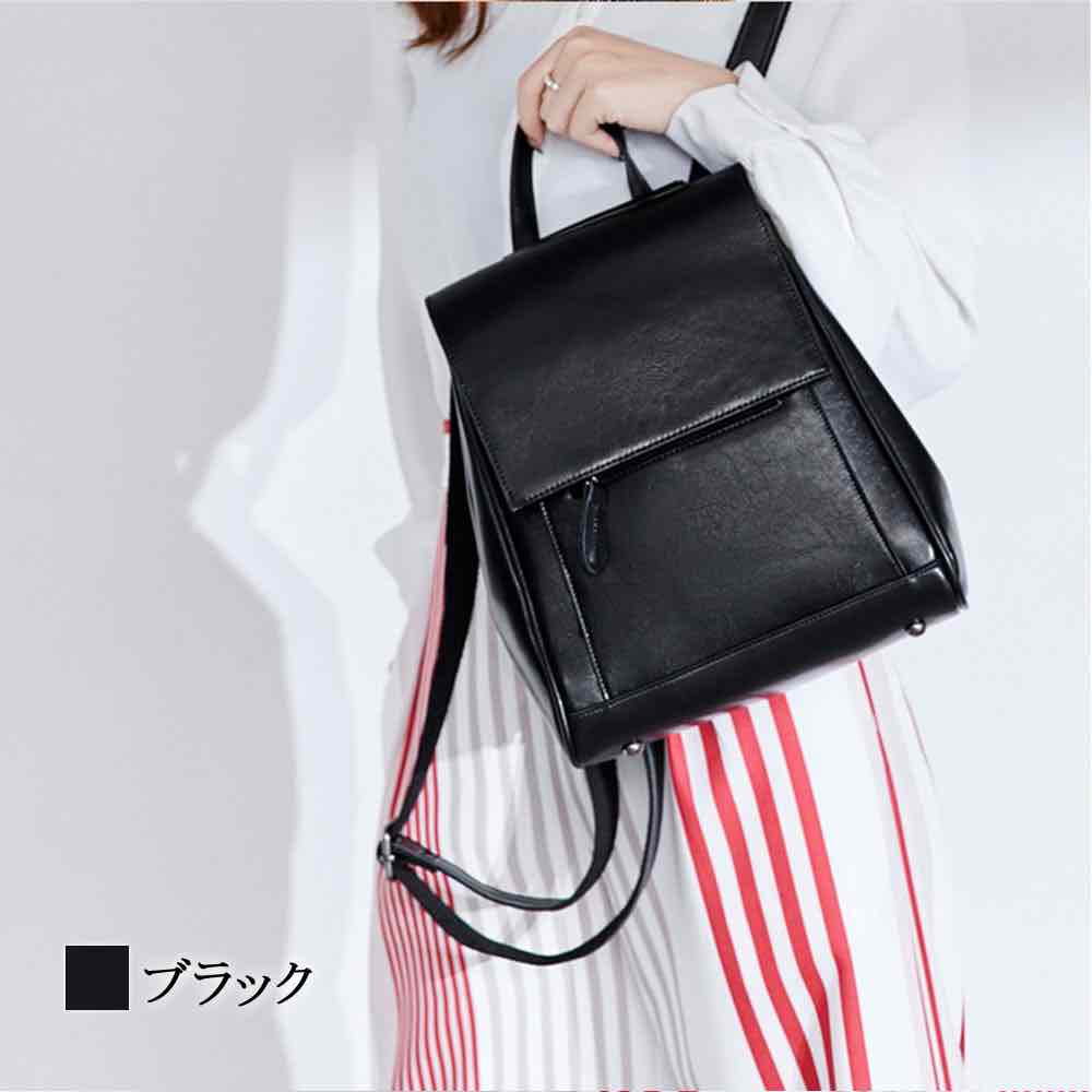 【＼クーポン利用で20%OFF!／】 リュック レディース オイルワックス加工レザーバッグ 軽量 ビジネス 大きめ 人気 40 パソコン 大容量 大人 おしゃれ レザー 本革 通勤用 冬 バッグ 春 防水 革 A4 ブランド 3WAY 軽い 代 黒 小さめ 2WAY 秋 アウトドア 四角 ノートPC 撥水