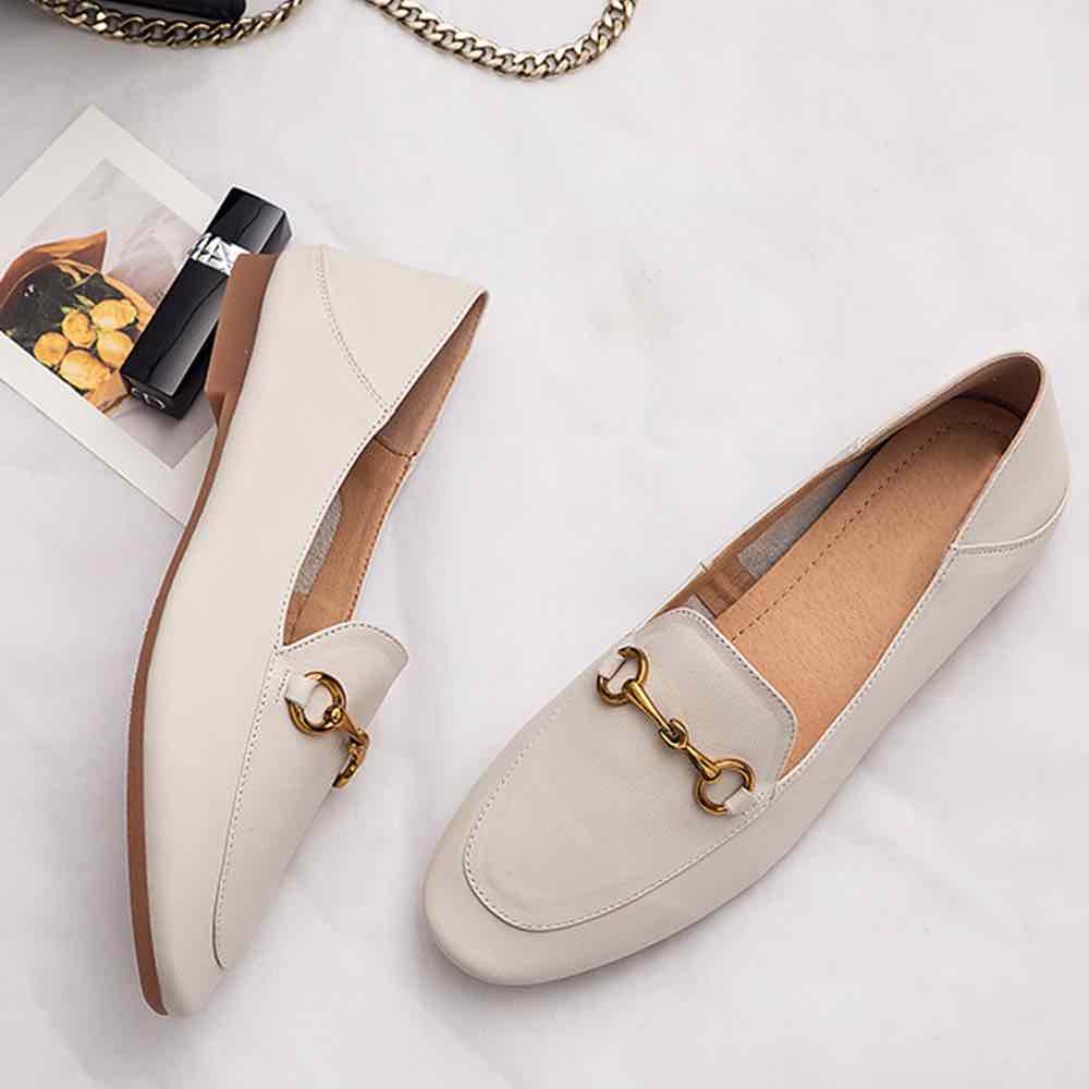 楽天市場 ローファー レディース ブランド レザー 白 おしゃれ 学生 ヒール 本革 大きい 秋 夏 冬 軽量 幅広 軽い パンプス 春 秋靴 ブランド お洒落 上品 50代 40代 春靴 夏靴 可愛い Shoes 代 冬靴 30代 4e