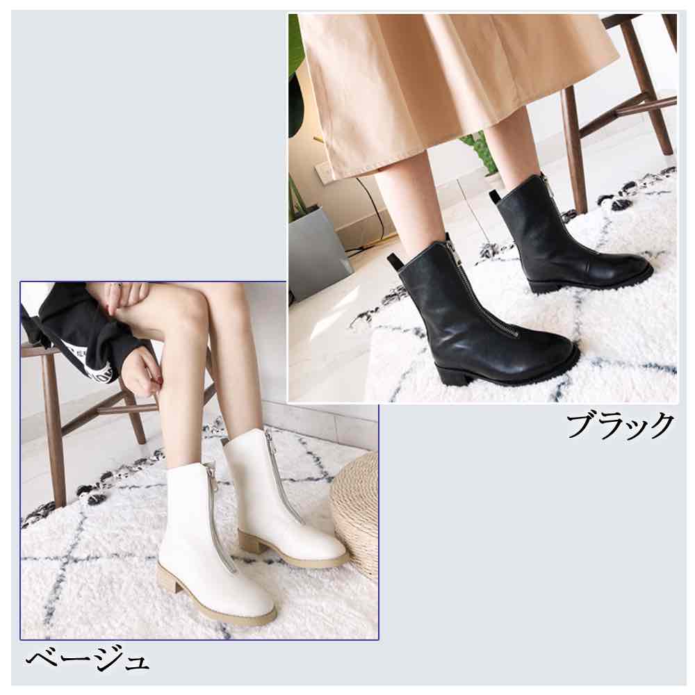 人気カラーの 可愛い上品な本皮ブーツ ブーツ Seasonscc Com