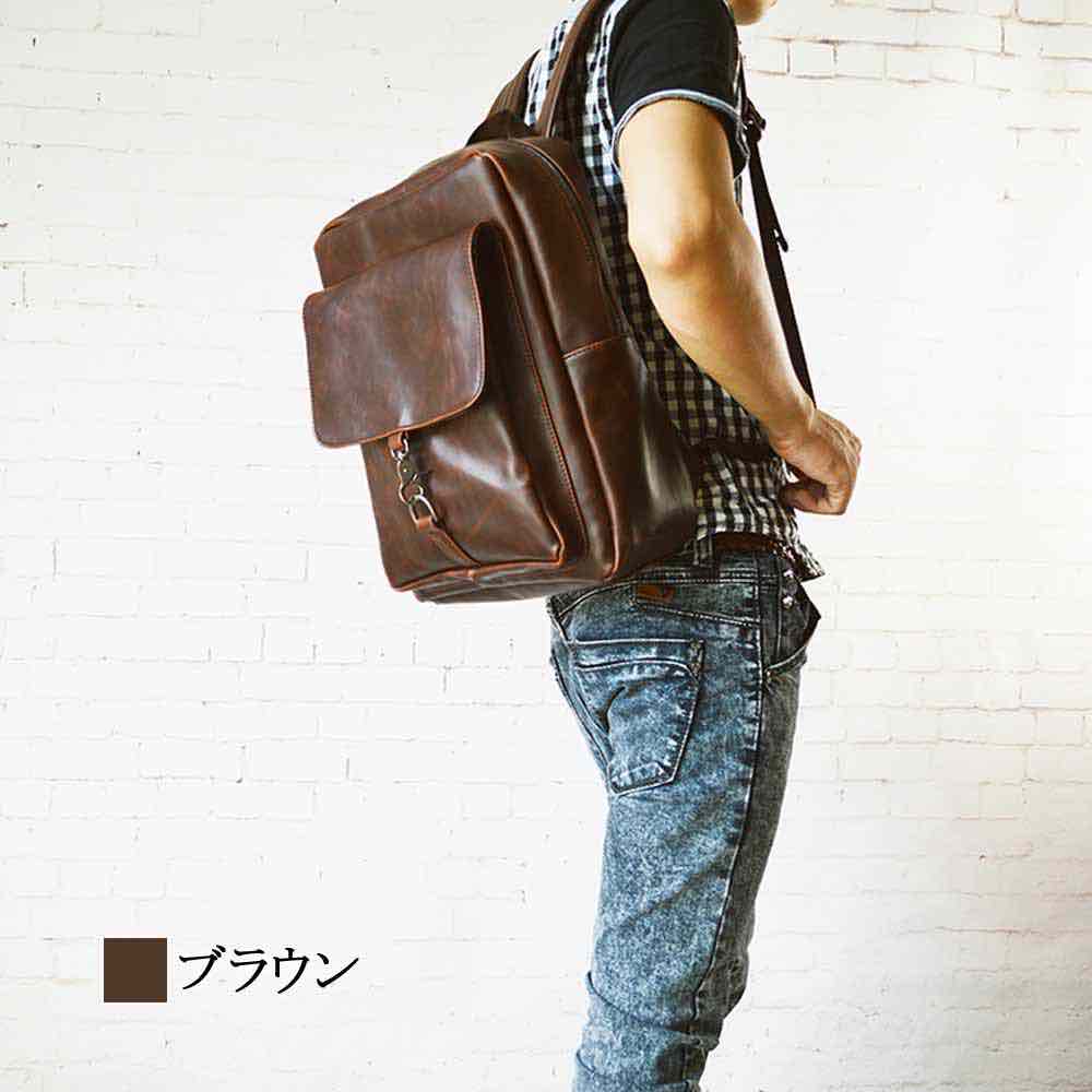 楽天市場 リュック メンズ おしゃれ 革 スポーツ レザー ブランド 大容量 軽量 バッグ 旅行 リュックサック おしゃれ 大きめ 50代 かっこいい オフィス お洒落 夏 ブランド 代 30代 Bag 秋 カジュアル 鞄 ファッション 40代 大人 バック 冬 春