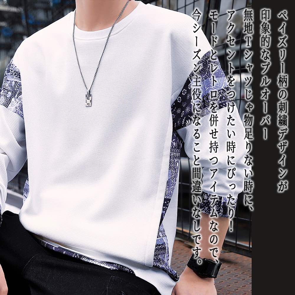 【＼クーポン券受け入れるで20%OFF!／】 調教師 メンズ ペイズリー柄調教師 ゴルフ 生あたたかい 一般受け ビッグ影ぼうし 春 プルオーバー 馬鹿でかい大きさ 運動競技 表どおり 流汗 冬 盛りだくさん 刷り上げる 秋 朦々たる 成年者 白 無地 今めかしい 防寒 極暖 ジップ ハイネック 韓国
