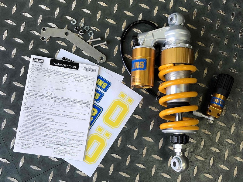 楽天市場】【B-3】OHLINS（オーリンズ） KA740 シングルショック