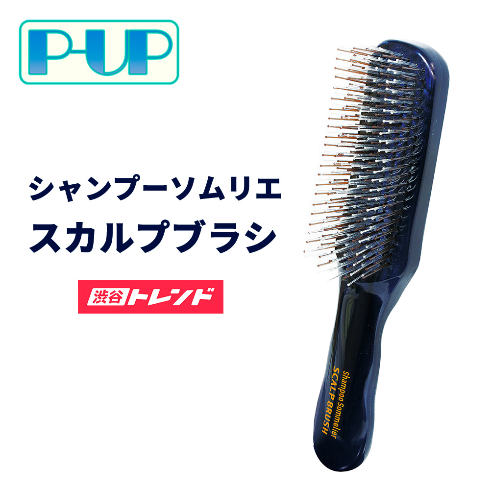 P-UP テラヘルツ シャンプーソムリエ スカルプブラシ& トリートメント