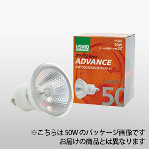 まとめ買い ウシオ USHIO ハロゲンランプ ダイクロハロゲン JDR φ50 ADVANCE 40W 35度 10個 JDR110V40WLW/KUV-H[JDR110V40WLWKUVH]｜Webby