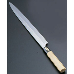 SA佐文 本焼鏡面仕上 柳刃 木製サヤ 27cm ASB51027｜Webby