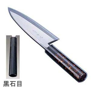 歌舞伎調 和庖丁 忠舟 出刃 18cm 黒石目 ATD0208