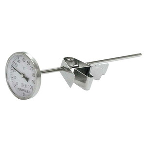 スライドホルダー付 寸胴鍋用温度計 400型 PY-400