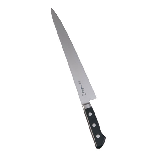 正本総本店 正本 ハイパーモリブデン鋼 ツバ付筋引 両刃 27cm