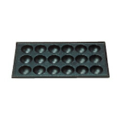 楽天市場】【たこ焼き器 鉄板 業務用】たこ焼き台用 たこ焼鉄板 18穴