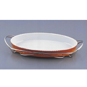 SAシャトレ 小判グラタンセット 茶 12-PC200-40｜Webby