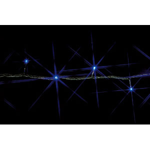 ジェフコム LEDルミネーション 連結タイプ LEDストリング 20m 青・青 SJ-E05-20BB