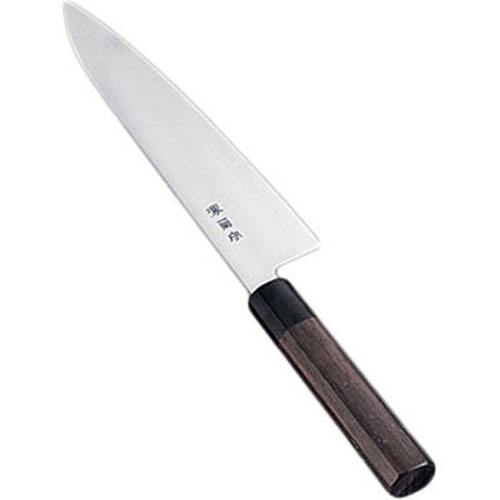 河村刃物 堺 菊守 和式 牛刀 両刃 紫檀柄 21cm