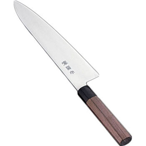 河村刃物 堺 菊守 和式 牛刀 両刃 紫檀柄 27cm|Webby