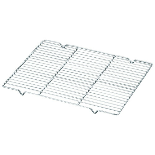 楽天市場】18−8 ケーキクーラー四角網／足付【 中 50×35cm】ケーキ