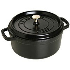 ストウブ staub ピコ ココット ラウンド 14cm 黒 40509-476 日本正規品業務用
