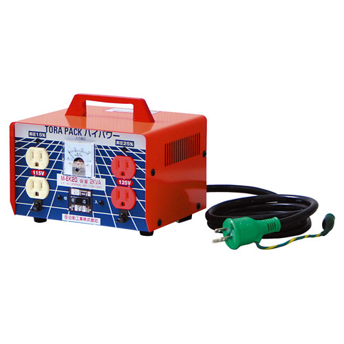 日動工業 昇圧専用トランス OCELB E付2KVA M-EK20