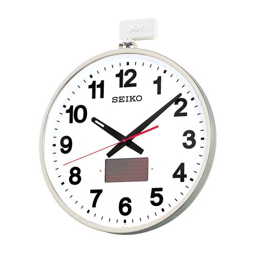 セイコー SEIKO 電波ソーラー屋外型クロック SF211S｜Webby
