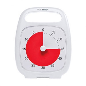 Time Timer Time Timer PLUS（R） タイムタイマー プラス White TTP7-WHT-W