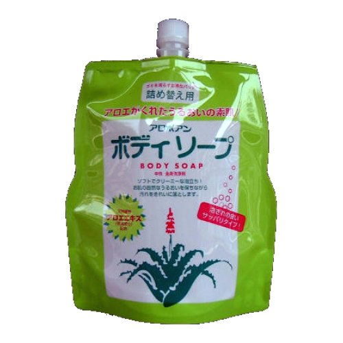 楽天市場】黒ばら本舗 アロポアン ボディソープ 詰替 1000ML : mono