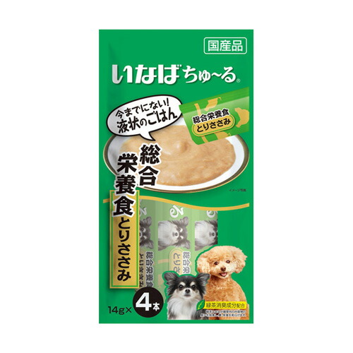 楽天市場】いなば 犬用 ちゅ～る 総合栄養食 とりささみ ビーフ入り