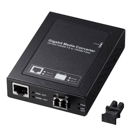 サンワサプライ 光メディアコンバータ ギガビット、マルチモード LAN-EC212RL｜Webby