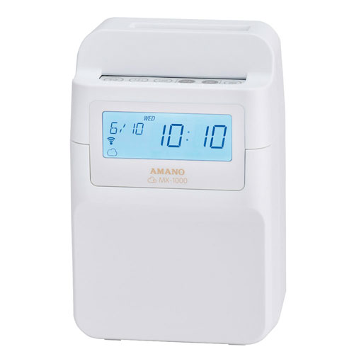 アマノ コネクテッドタイムレコーダー MX-1000|Webby