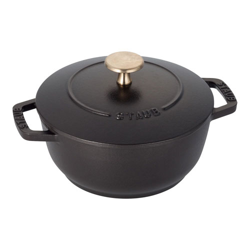楽天市場】ストウブ staub Wa-NABE ワナベ 20cm ブラック 日本正規品