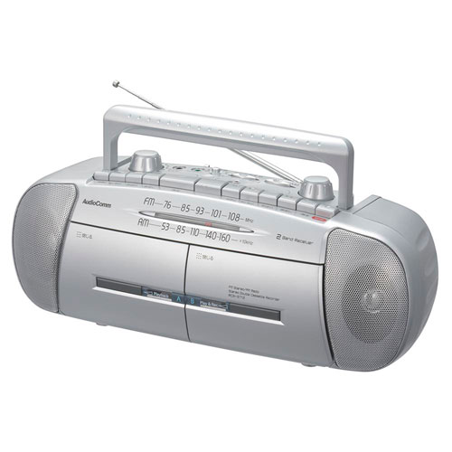 楽天市場】【メーカー公式】 ダブルラジカセ SAD-1233 | ラジカセ