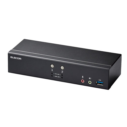 エレコム ELECOM パソコン切替器 KVMDP・2ポート KVM-NDUS2 32,311円