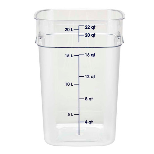 CAMBRO キャンブロ 角型フードコンテナー フレッシュプロ 本体 22SFSPROCW 135 クリア