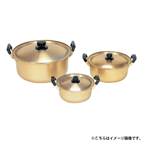 オオイ金属 アルマイト 本蓚酸 実用鍋 28cm
