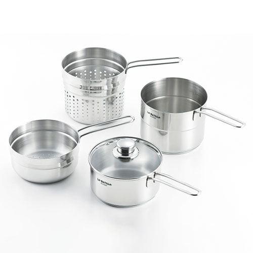 ラ・ベットラ IH200V対応コンビネーションパン 16cm LB-180