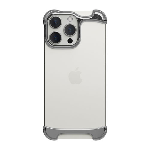 Arc Pulse for iPhone 16 Pro Max バンパーケース アルミ・ミラーシルバー AC27044i16PM
