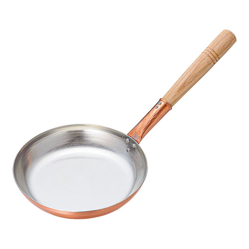 楽天市場】【京都 北村一男さんの鎚起銅器】銅のフライパン 7寸 : おまめ