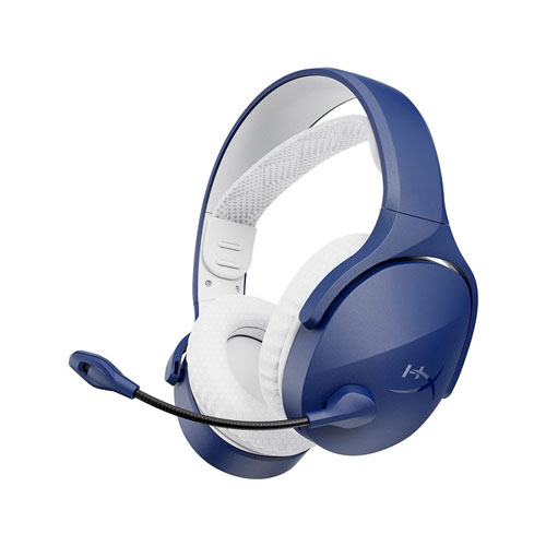 ハイパーエックス HyperX Cloud Jet デュアルワイヤレス ゲーミングヘッドセット ライトブルー 2.4GHz Bluetooth メッシュイヤーパッド AM7A0AA