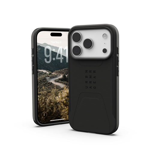 URBAN ARMOR GEAR iPhone 17 Pro 2025対応耐衝撃ケース CIVILIAN MAGSAFE ブラック UAG-IPH25MA-CMS-BK 正規日本代理店品
