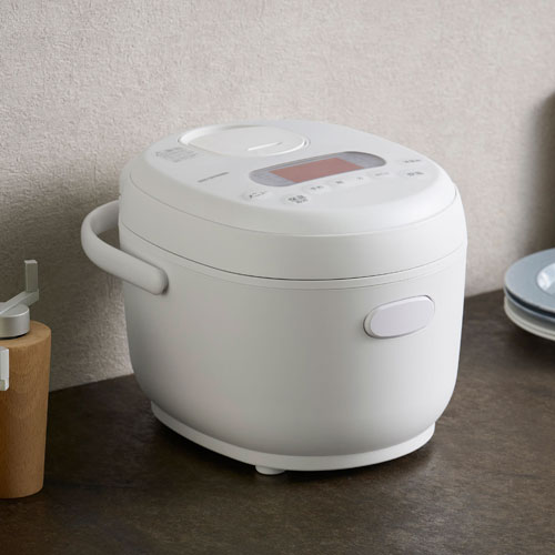 アイリスオーヤマ ジャー炊飯器 3合 RC-MDA30-W ホワイト 6,490円