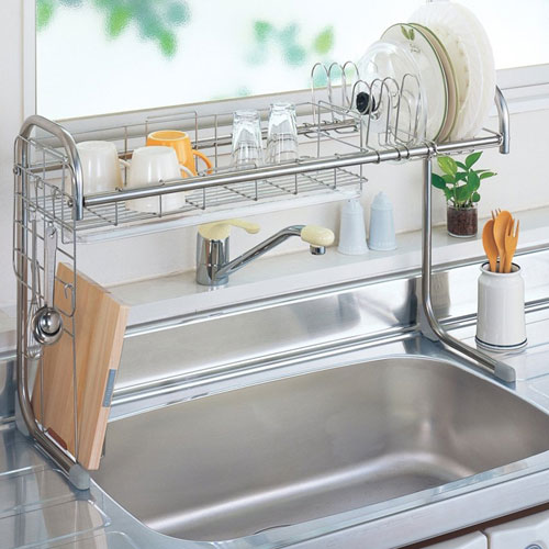 限定版 おしゃれ ステンレス かご ラック キッチン 水切り シンク上 収納 下 吊り戸棚 幅1 2段 パイプ棚 スリム かご おしゃれ ステンレス キッチン 水切り棚 シンク上 水切りラック 水切り ス シンク コンロ用品 Oyostate Gov Ng