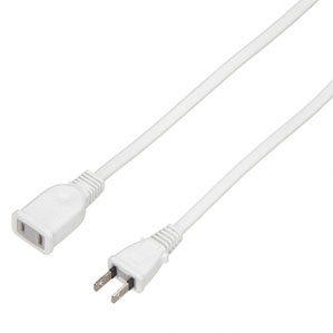 ヤザワコーポレーション 延長コード 1個口 1m ホワイト HSL101WH画像