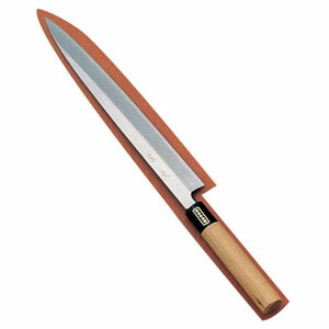 本物保証! SA佐文 柳刃 木製サヤ付 27cm ASB10027 californiabonsai.com