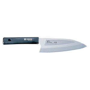銀チタン 中出刃庖丁 16cm CGT-16DY|mono