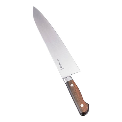 楽天市場】杉本 ツバ付最上級炭素鋼製品 牛刀 30cm 万能用 （骨、冷凍