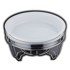 ヴァンセンヌ 丸チェーフイング MF仕様 陶器仕切無中皿 目皿付｜mono 25,016円