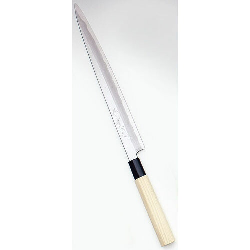 堺實光 特製霞 ふぐ引 片刃 24cm 34408