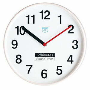 楽天市場】サウナタイマー 12分計 (直径300mm）50Hz 高温用タイマー