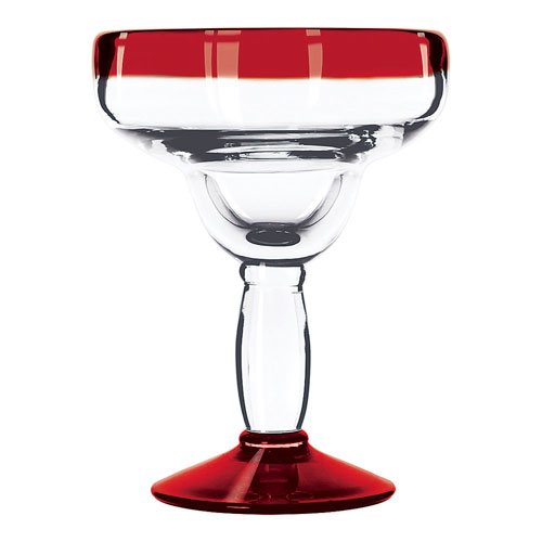 リビー Libbey マルガリータグラス アルバ レッド No.92308R 6個入 カクテル|mono